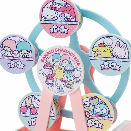 サンリオ サンリオキャラクターズ 観覧車形マスキングテープセット サンリオ サンリオキャラクターズ 観覧車形マスキングテープセット