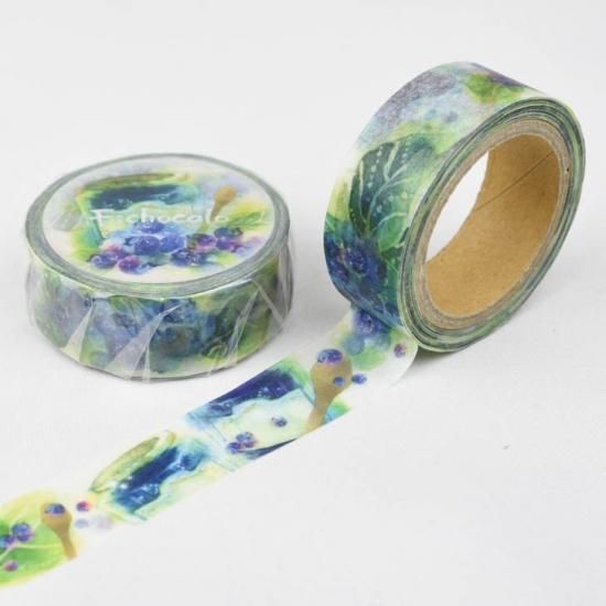 F:chocalo マスキングテープ Sweet time ブルーベリー