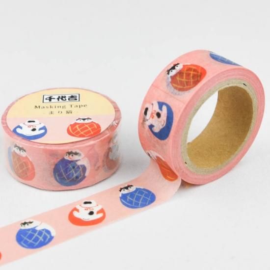 oriental berry Inc 千代吉 マスキングテープ まり猫