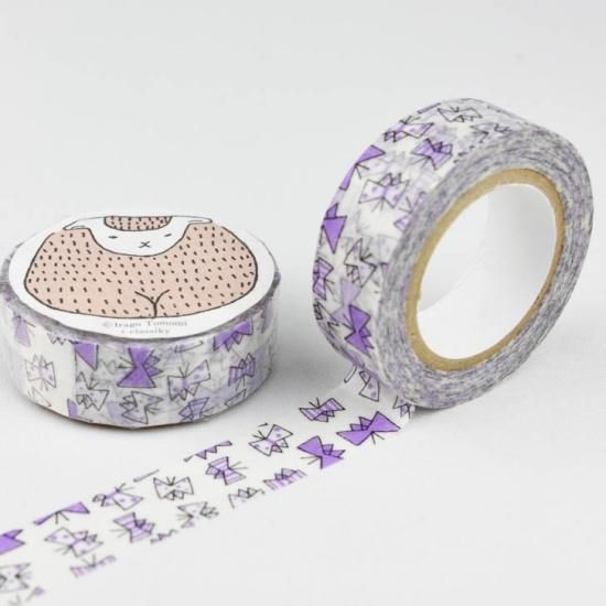 倉敷意匠計画室 マスキングテープ 絵と木工のトリノコ ちょうちょう