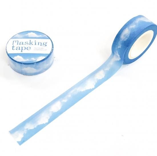 TSUTSUMU masking tape ブルースカイ