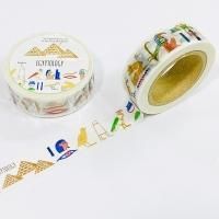 【16個】金箔マスキングテープ 天文学 考古学 古代エジプト学  古生物学 16個】金箔マスキングテープ 天文学 考古学 古代エジプト学