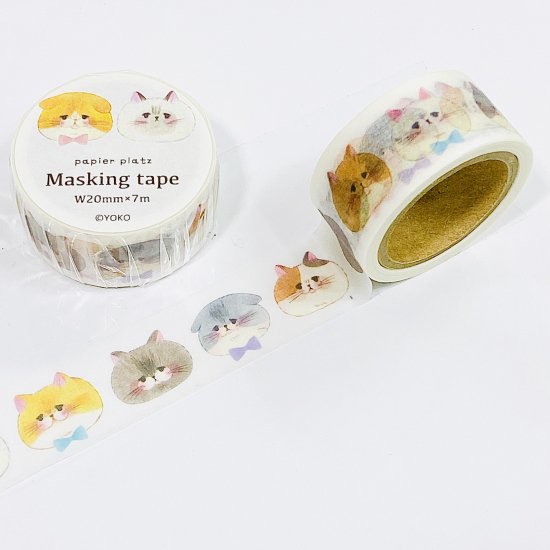 PAPIER PLATZ(パピアプラッツ) YOKO(ヨーコ) マスキングテープ cat