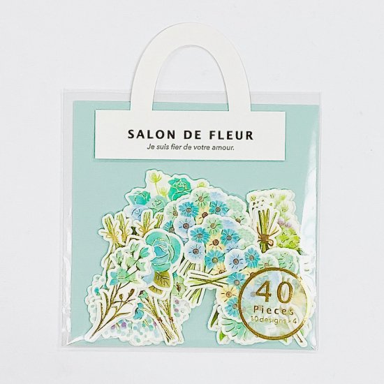 MIND WAVE SALON DE FLEUR フレークシール mint