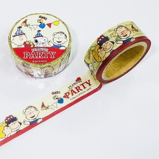 Mc Snoopy マスキングテープ ピーナッツパーティrdスヌーピー
