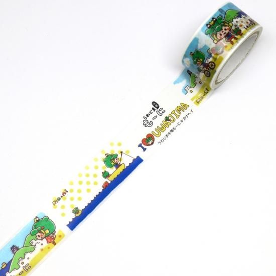 カミイソ うわじま牛鬼もーに マスキングテープ