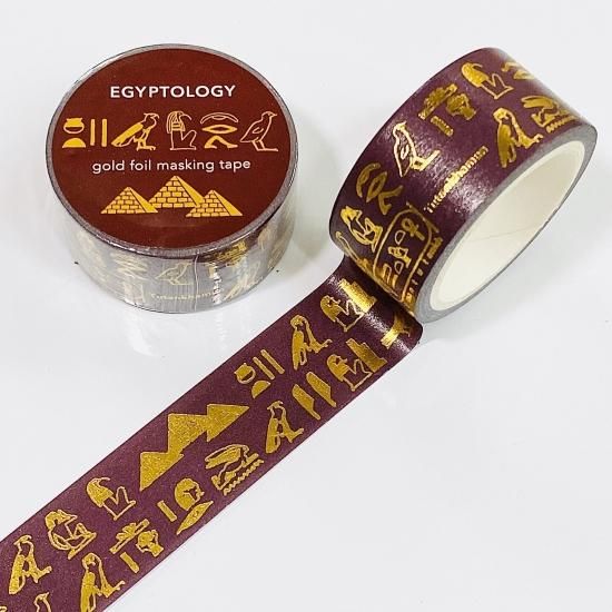 【16個】金箔マスキングテープ 天文学 考古学 古代エジプト学  古生物学 16個】金箔マスキングテープ 天文学 考古学 古代エジプト学