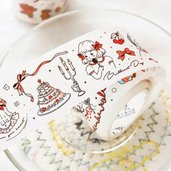 ♡海外マステ♡ 小可愛  さん  我的公主（ 虹光 ） ♡海外マステ♡ 小可愛 さん 我的公主（ 虹光 ）