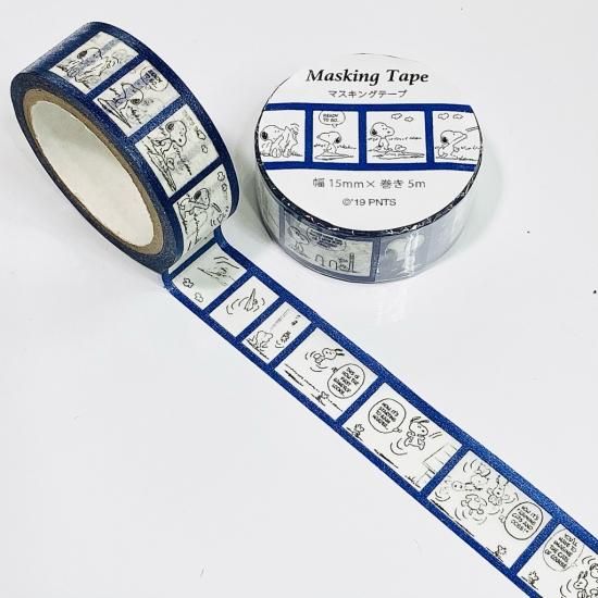 KUTSUWA スヌーピー マスキングテープ A