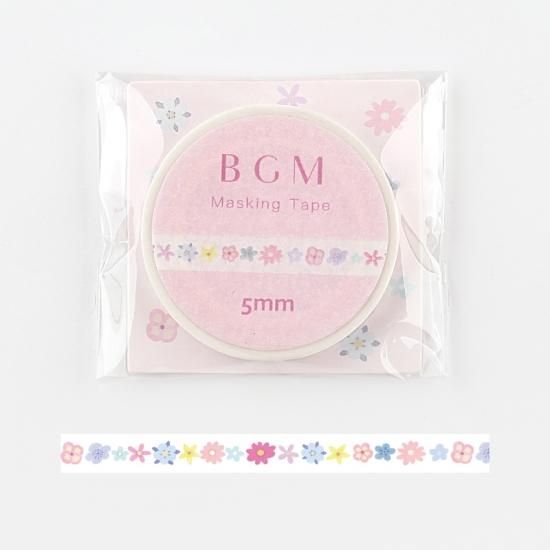 新作ウエア BGM(ビージーエム) BM-LS048 彩の花 Life マスキングテープ5mm テープ・マスキングテープ