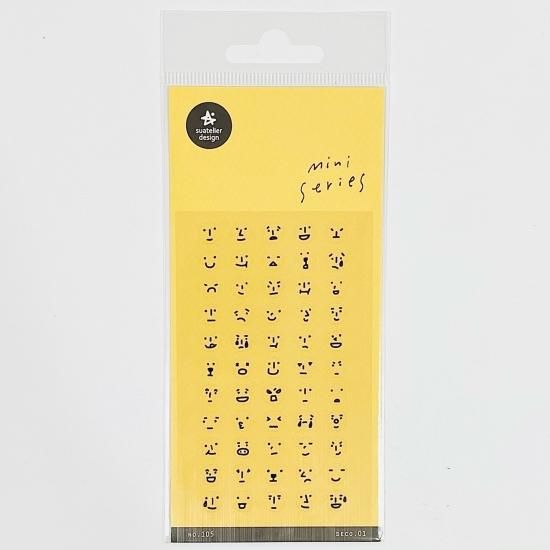 SUATELIER(スワテリエ) ミニシリーズ DECO.01 いろんな顔 SUA-105 SUATELIER(スワテリエ) ミニシリーズ DECO.01 いろんな顔 SUA-105