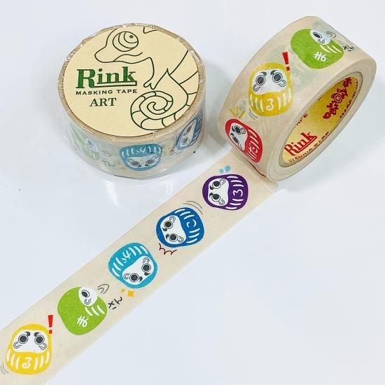 Rinrei(リンレイテープ) Rink マスキングテープ だるまさんがころんだ