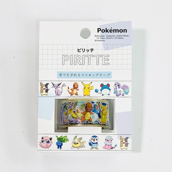 Kamio Japan カミオジャパン Piritte Frames Story ピリッテ Pokemon 手でちぎれるマスキングテープ ポケモンmix1 Kmo 3418 Kamio Japan カミオジャパン Piritte Frames Story ピリッテ Pokemon 手でちぎれるマスキングテープ ポケモンmix1 Kmo 3418