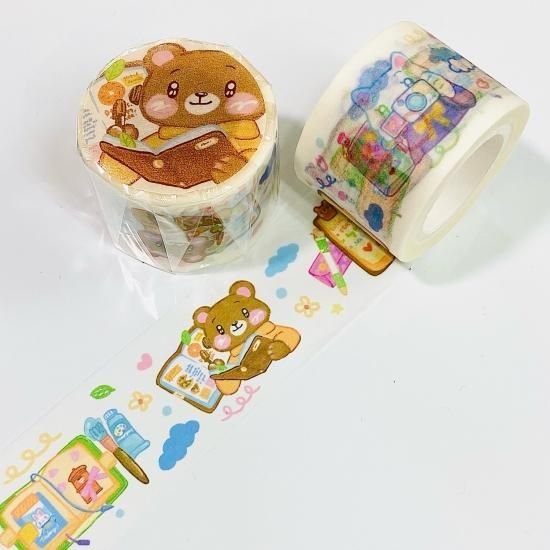 Rainbowholic(レインボーホリック)×Napyonz 文具好きワイドマスキング