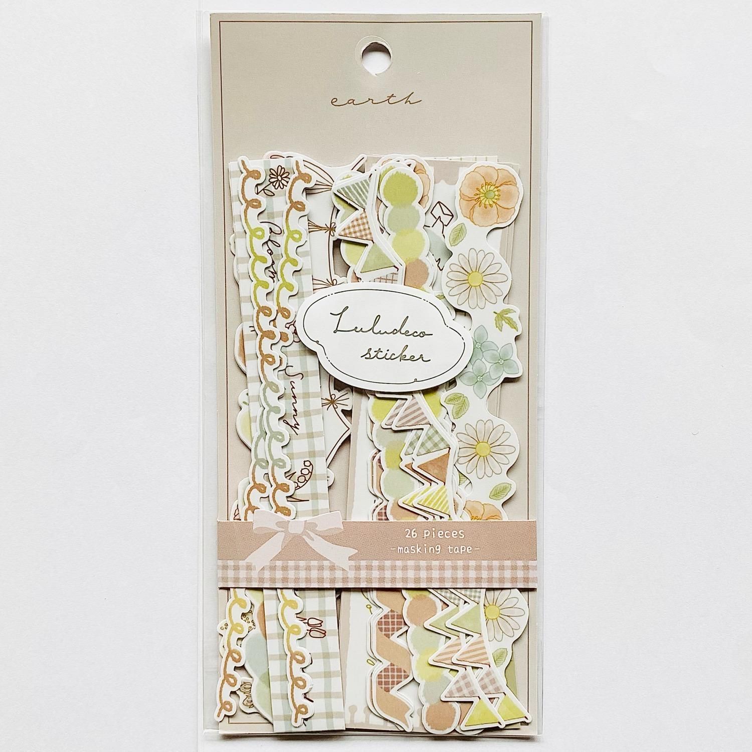 CRUX(クラックス) Luludeco sticker(ルルデコステッカー) アース crx