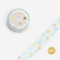 BGM(ビージーエム) マスキングテープ Life 箔押し 黄色い花畑 BM-LGCD044