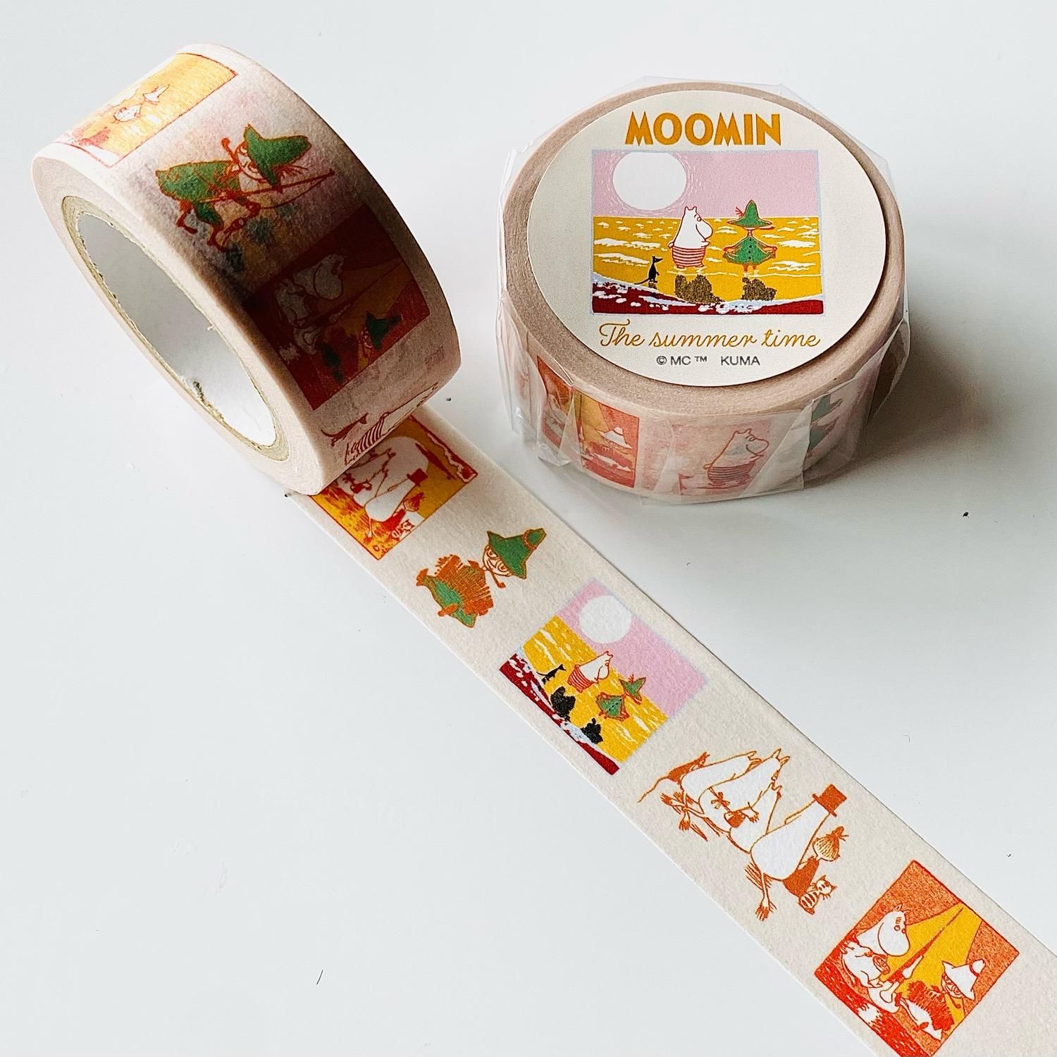テープ・マスキングテープ #Maaanm 三宅商店 ムーミン マスキングテープ The summer time moo-sum001