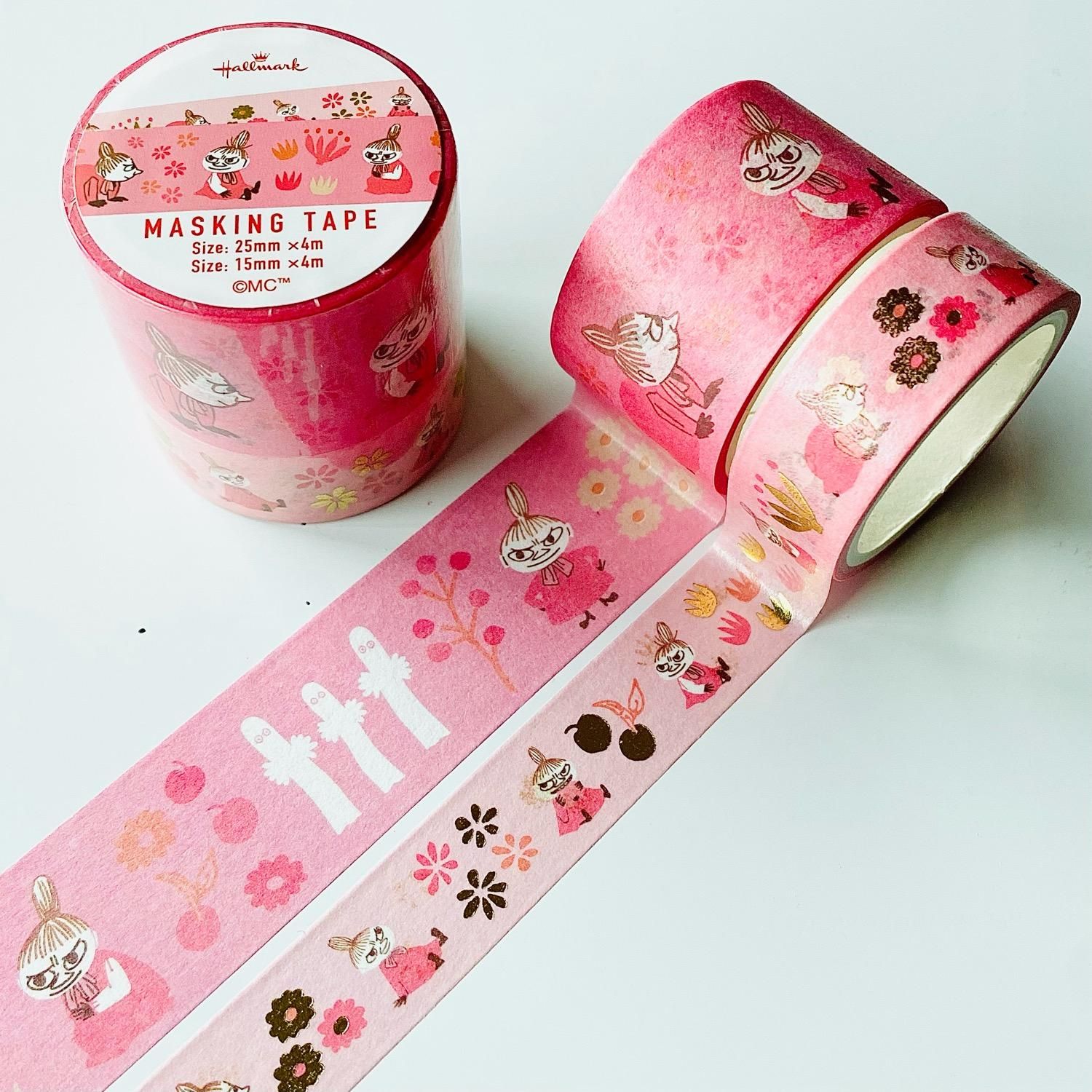 Hallmark(ホールマーク) マスキングテープ ムーミン フローラルレッド