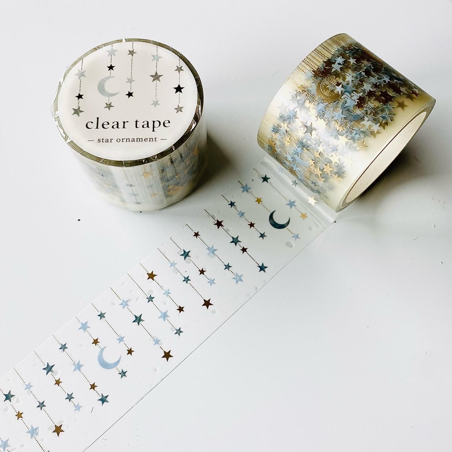 Mind Wave Clear Masking Tape - Twilight Cloud | Kawaii Pen Shop