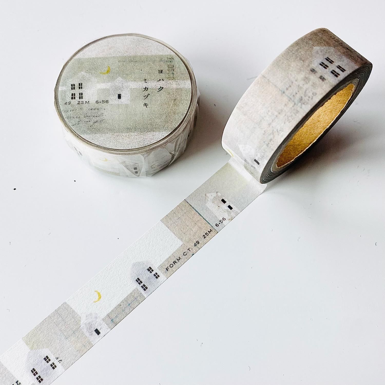 ヨハク マスキングテープ ミカヅキ Y-109