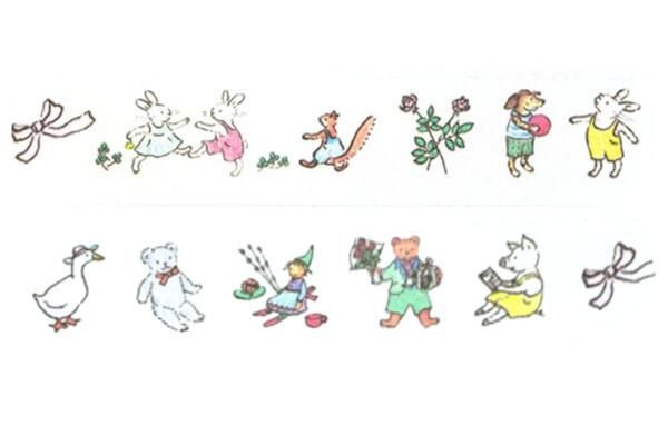 Rinrei 絵本作家 ぐりとぐらマスキングテープ 山脇百合子 ES01501P