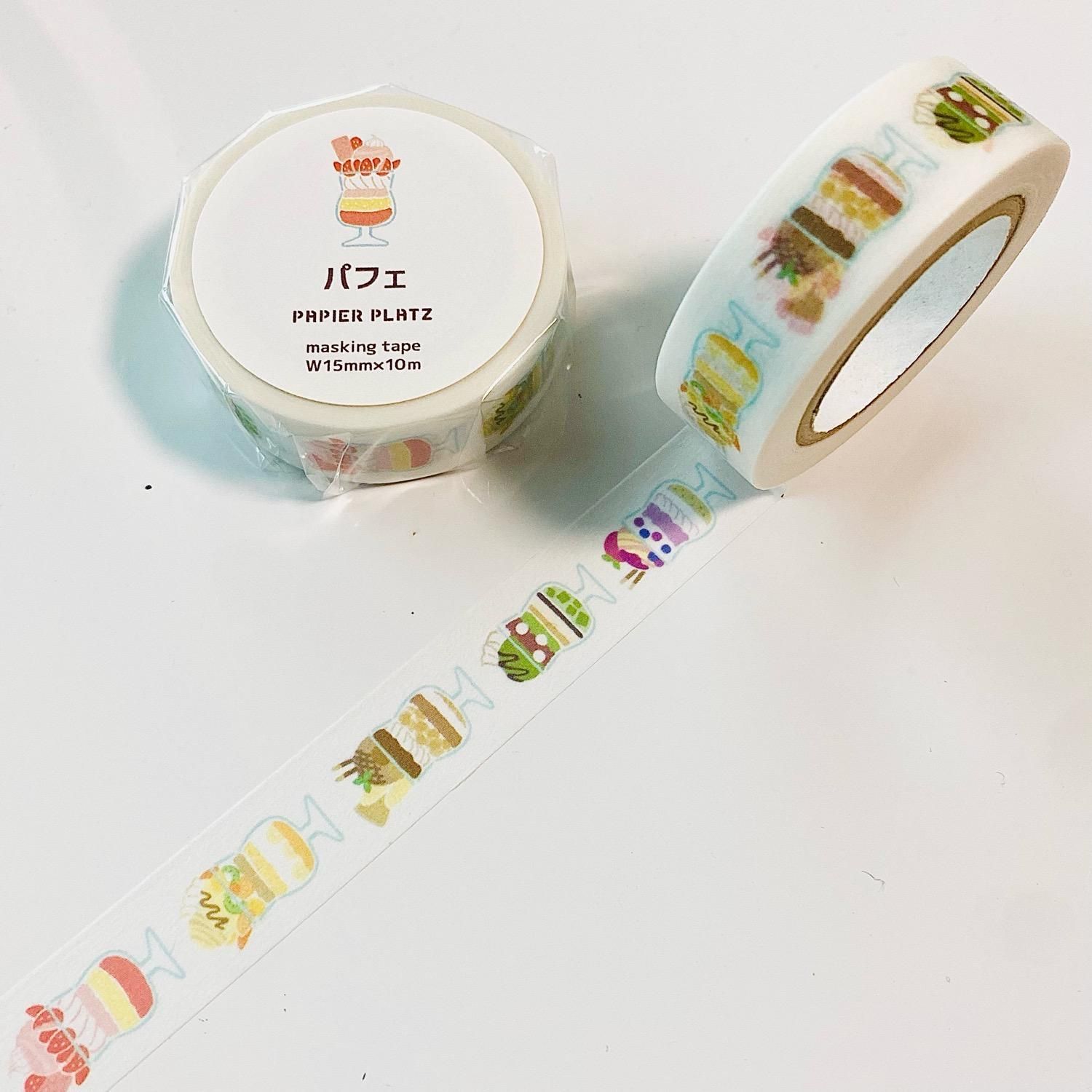 PAPIER PLATZ(パピアプラッツ) オリジナル マスキングテープ パフェ 72-006