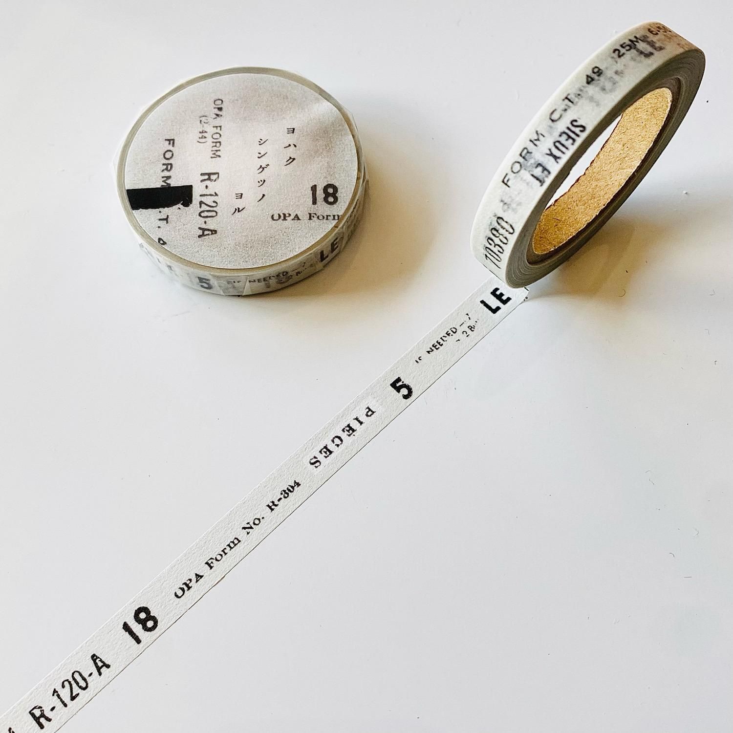 楽天市場】ヨハク マスキングテープ 15mm YC-019 CHECK&STRIPE