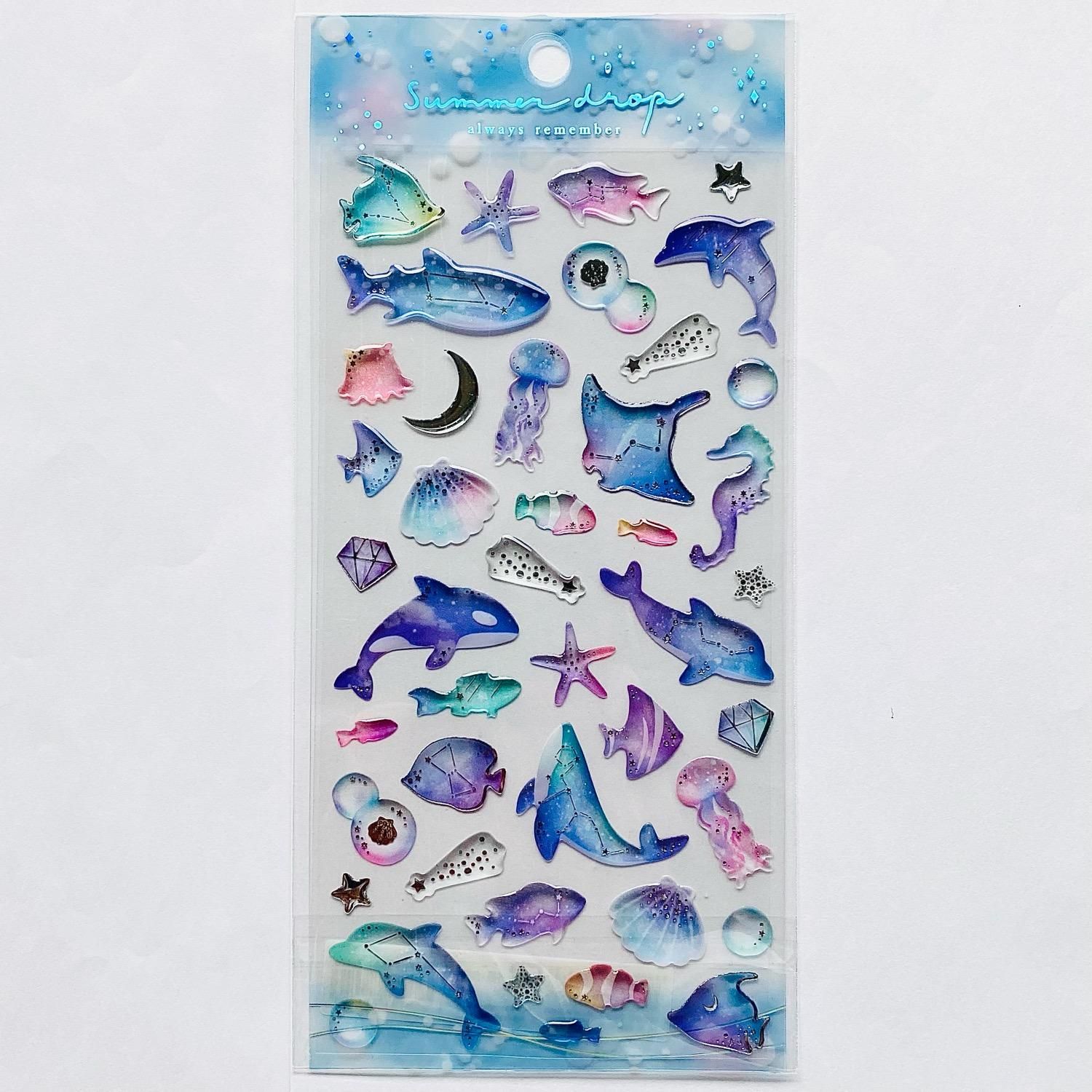 Q-Lia(クーリア) SUMMER DROP SEAL(サマードロップシール