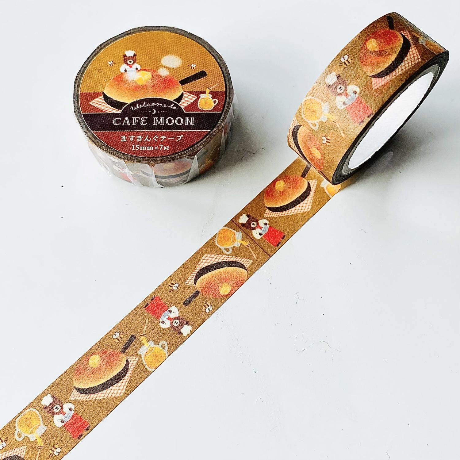 古川紙工 カフェムーン マスキングテープ パンケーキ QMT83
