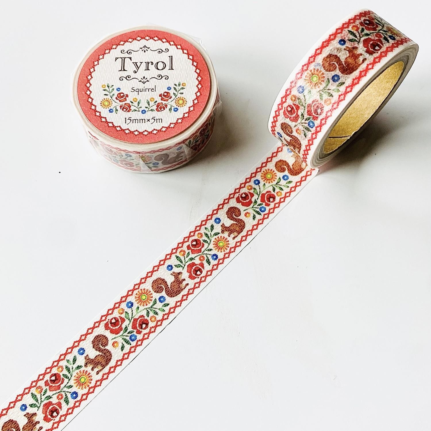 NB(エヌビー) Tyrol(ティロール) マスキングテープ スクワール