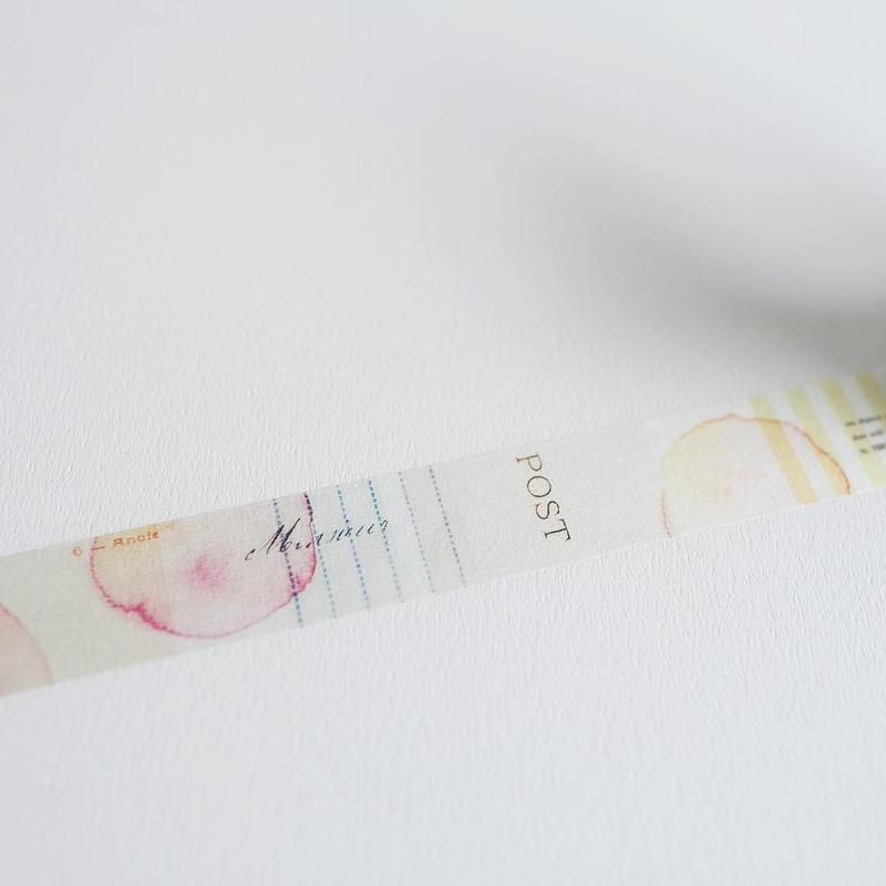 ヨハク CHECK&STRIPE マスキングテープ アレンジ YC-013