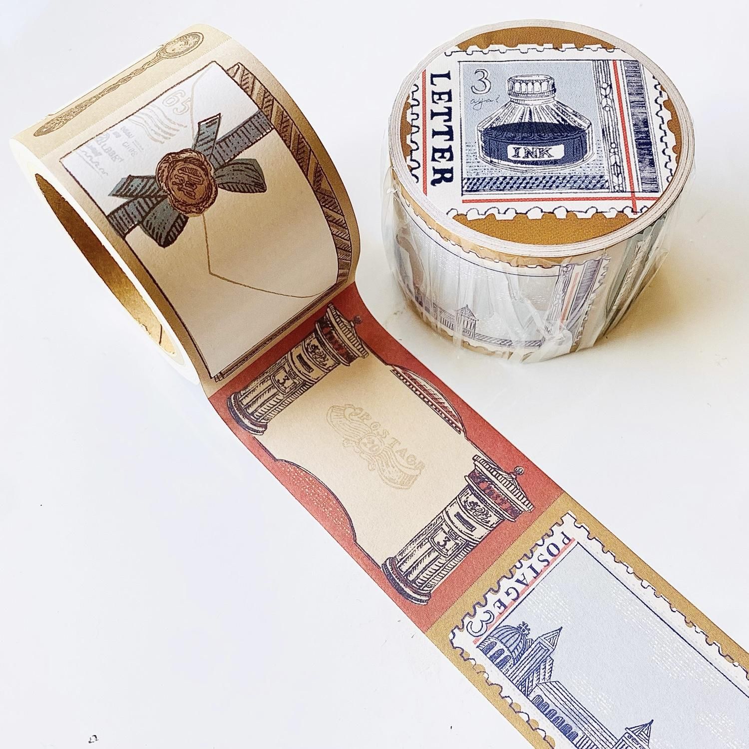 手紙社 いのうえ彩 ロール付箋 LETTER T-IA-004