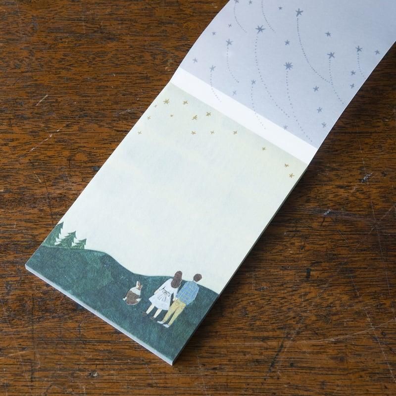 手紙舎 くのまりさん メモ『Here』① 手紙社 くのまりメモパッド Here T-KN-002