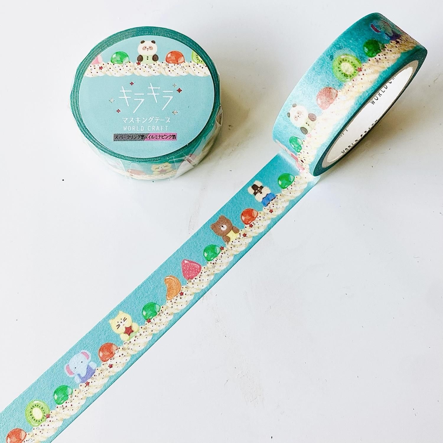 WORLD CRAFT(ワールドクラフト) キラキラマスキングテープ Butter
