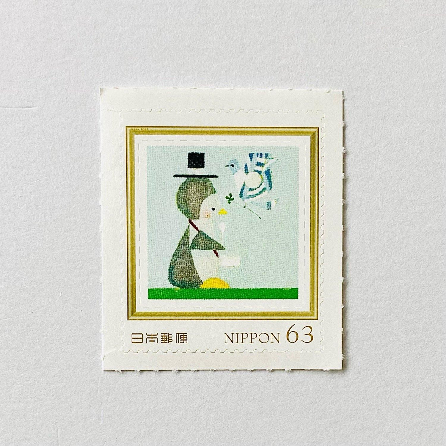 手紙社 福田利之 手紙社オリジナル切手 ペンギン T-FT-003