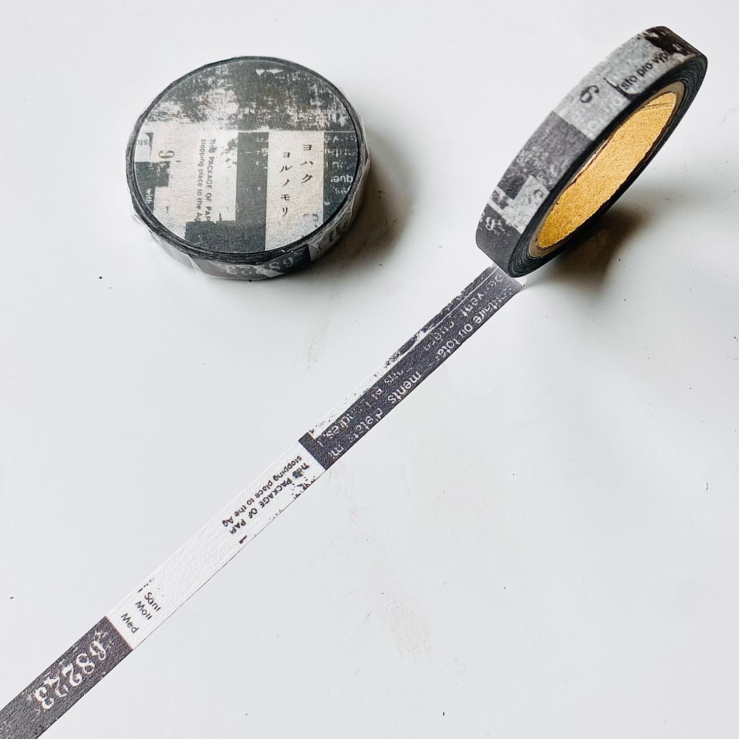 マスキングテープ　まとめ売り　新品　個人作家　ヨハク　meribun ヨハク マスキングテープ スタイル7mm L-002