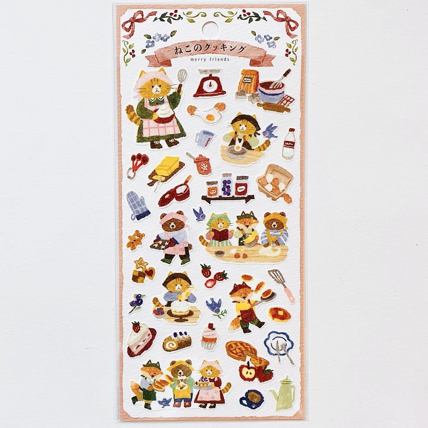 MIND WAVE(マインドウェイブ) merry friends sticker(メリーフレンズ