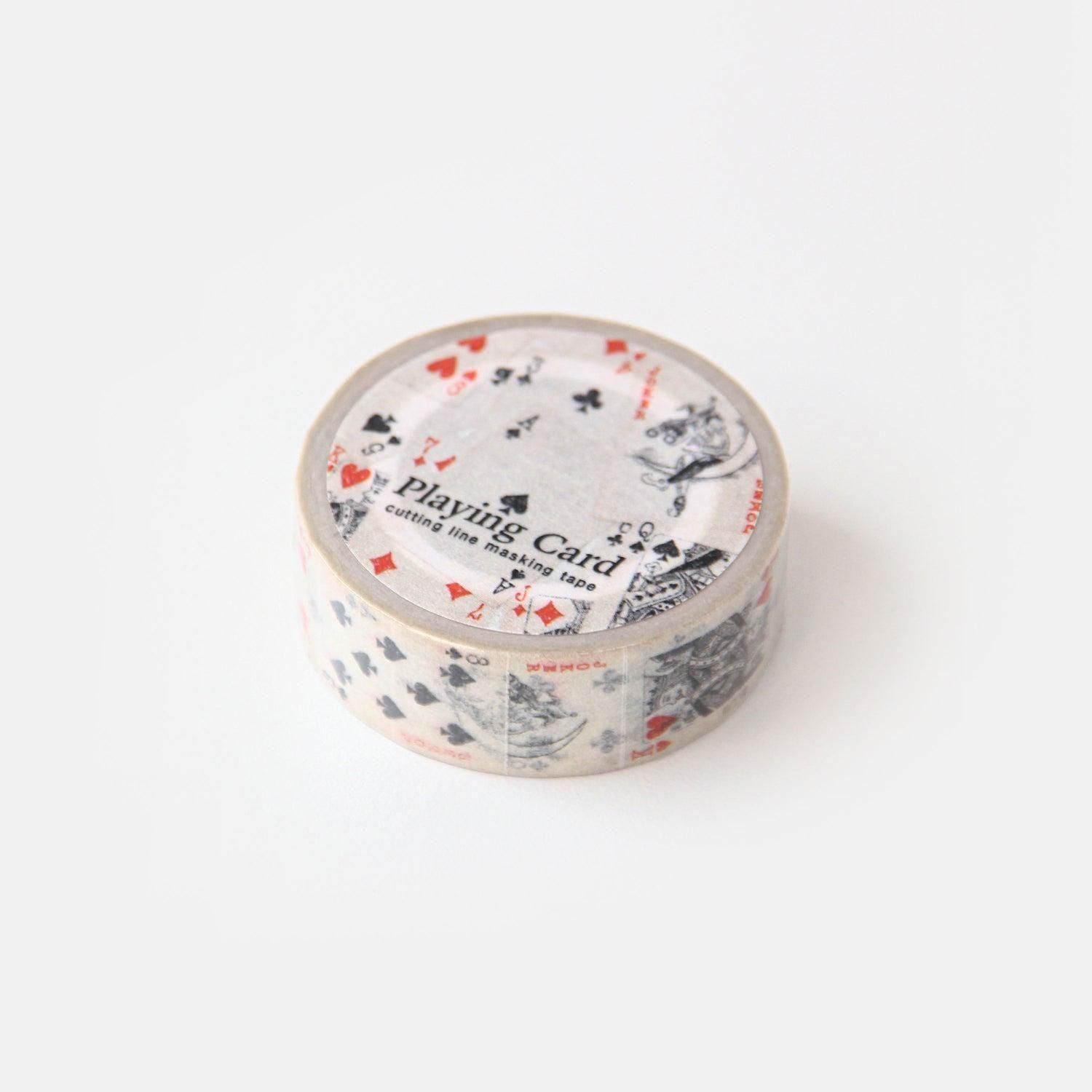 マスキングテープ　11点 boki ミシン目入り マスキングテープ Playing Card boki-CMT-15-0001