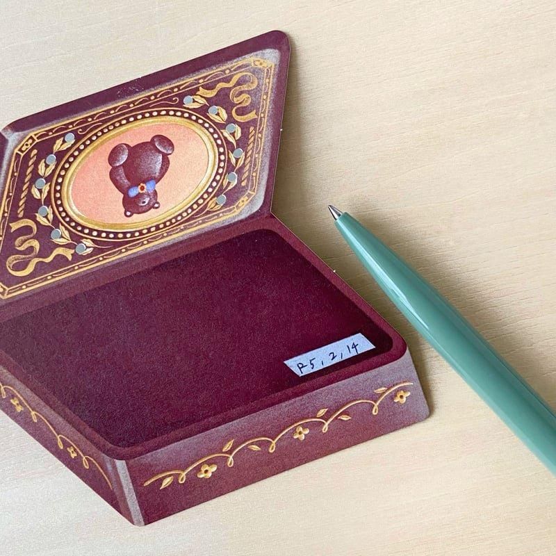 ア・ラ・カル堂 メッセージカード チョコレート缶 ARD-002