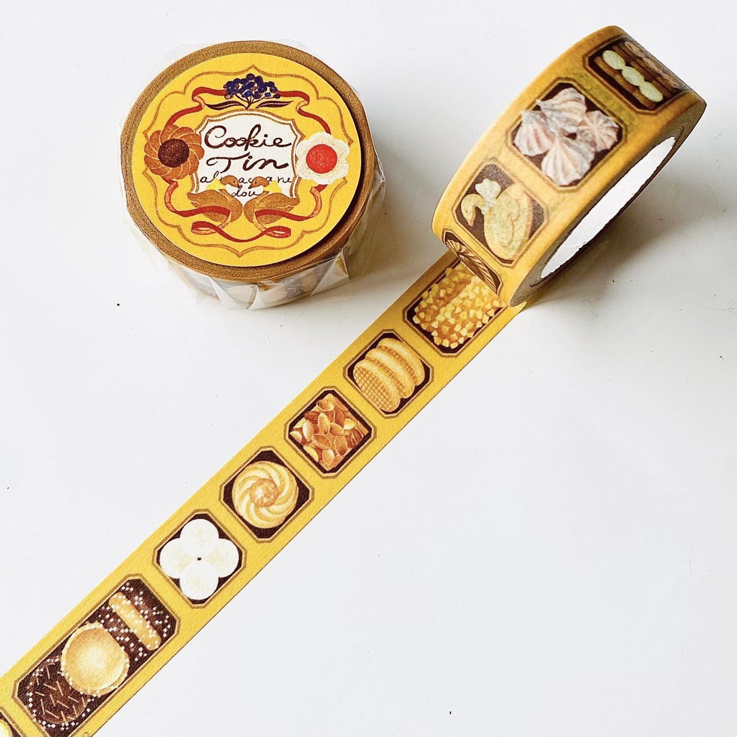 ア・ラ・カル堂 マスキングテープ クッキー缶 ARD-007