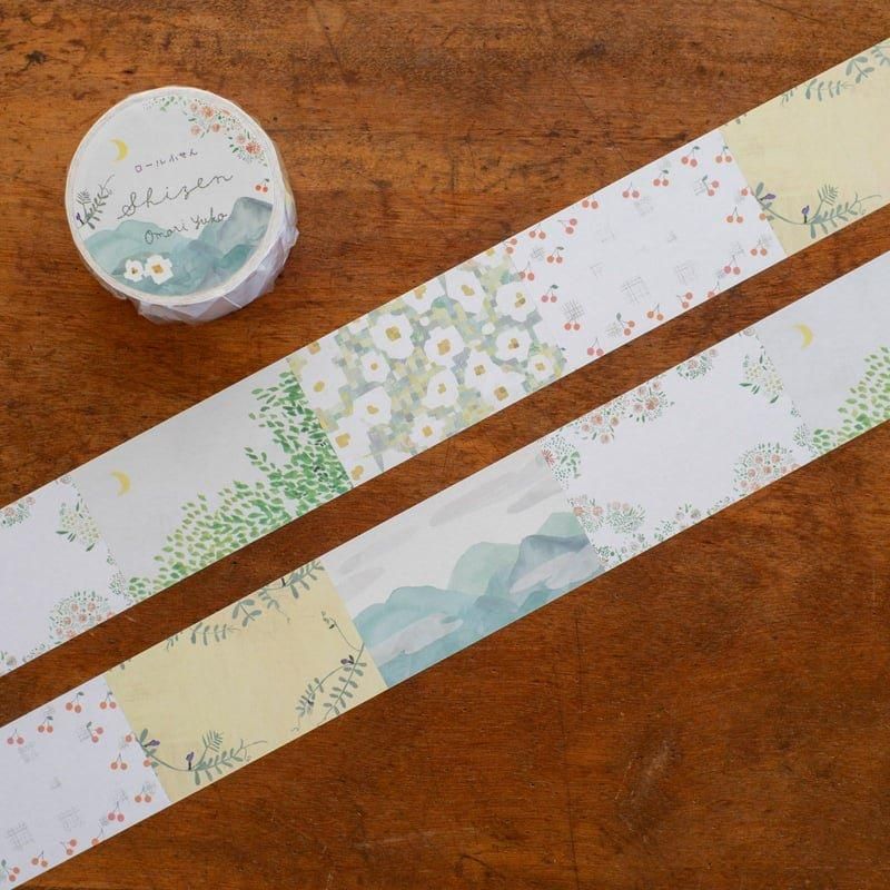 手紙社 大森木綿子 ロール付箋ロールふせん shizen T-OMY-004