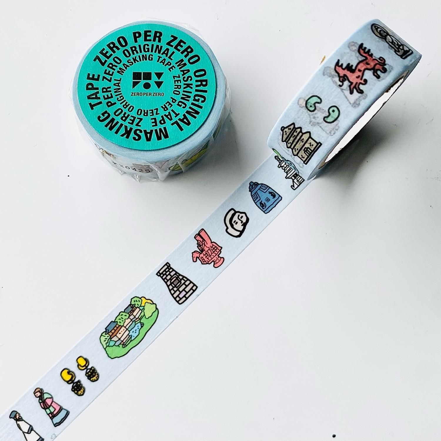 ZERO PER ZERO(ゼロパーゼロ) マスキングテープ GYEONGJU ZPZFJMT13 ZERO PER ZERO(ゼロパーゼロ) マスキングテープ GYEONGJU ZPZFJMT13