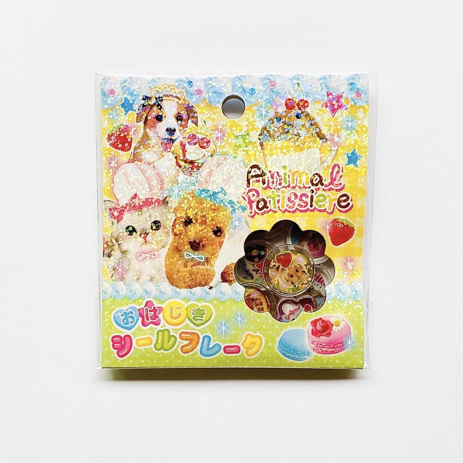 CRUX(クラックス) おはじきフレークシール アニマル crx-123624