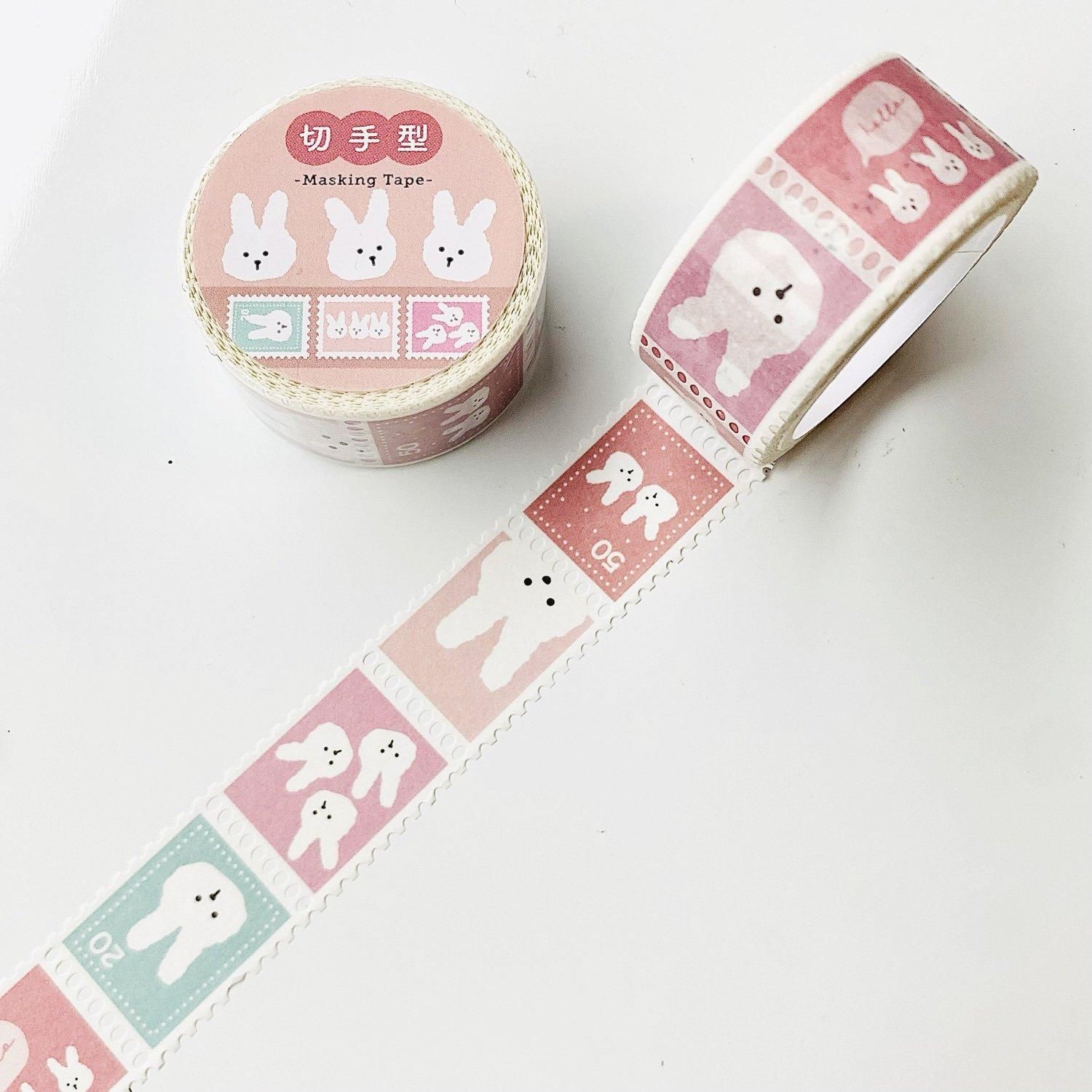 テープ・マスキングテープ Rabbit-PaperCutting- 61uprkTQO4L.jpg_BO30,255,255,