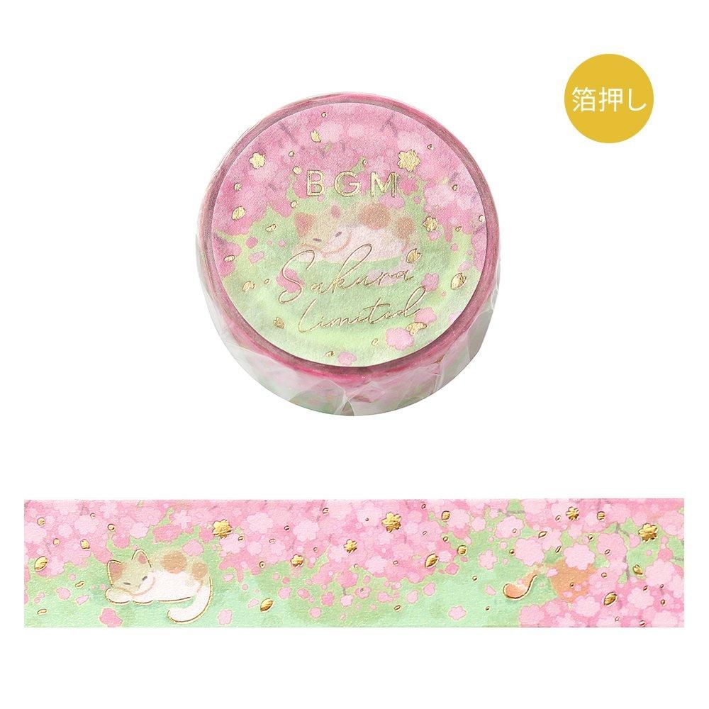 BGM(ビージーエム) Masking tape(マスキングテープ ) 箔押し