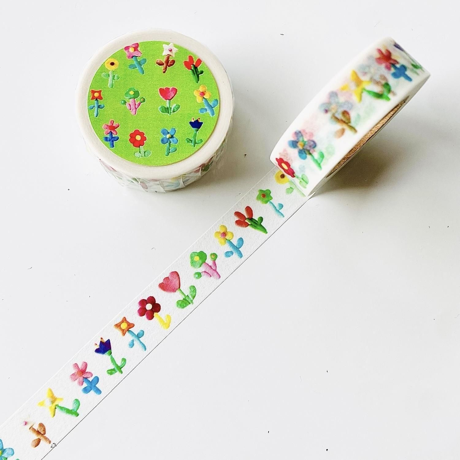 sosom room マスキングテープ cute flowers MTN.14