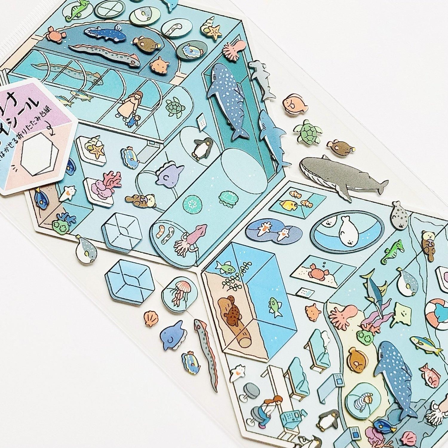 Kamio Japan(カミオジャパン) チイサナセカイシール 6種セット