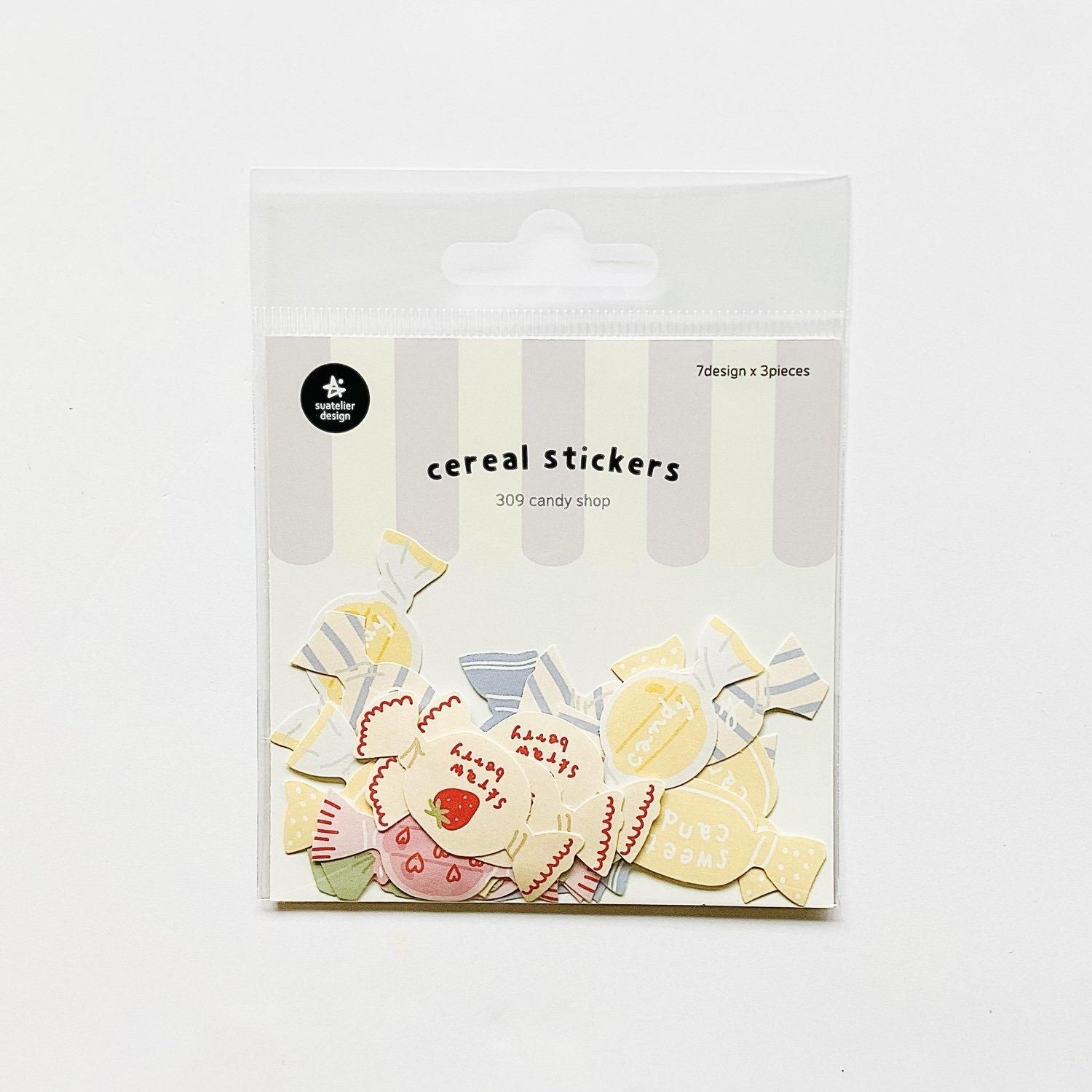 SUATELIER(スワテリエ) cerial sticker(シリアルステッカー) candy