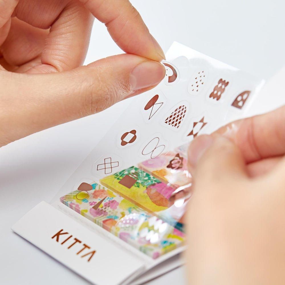 キングジム ちいさく持てるマスキングテープ KITT COLLAGE (キッタ