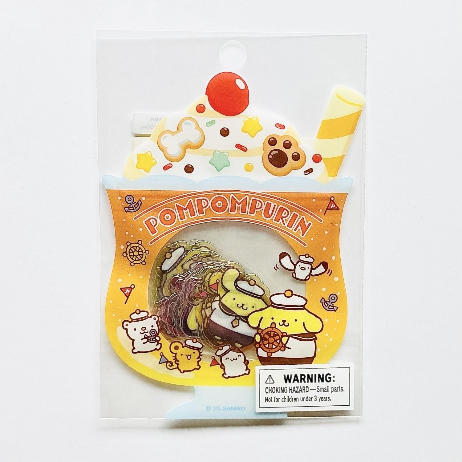 ポムポムプリン　シール Amazon.co.jp: ポムポムプリン[シール]4サイズステッカー/14641